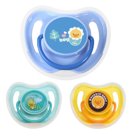 Sucritude 3 Pièces Jouet Tétine pour Petit Chien, Jouet De Dentition pour Chiot, Sucette pour Chien pour La Santé Bucco-Dentaire, Ouets D'extérieur...