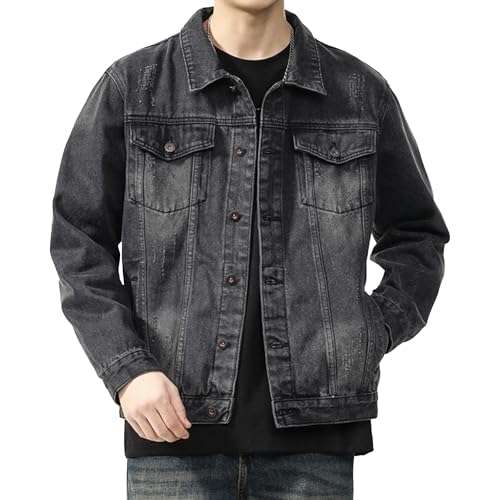 Chaqueta DGHM-JLMY estilo vintage para hombre miniatura 1