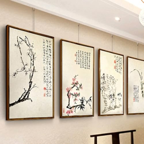 Image of Cabilock 5sets Photo Heavy Duty Hanger Picture Frame Wire for Hanging Drywall Picture Hangers Wire