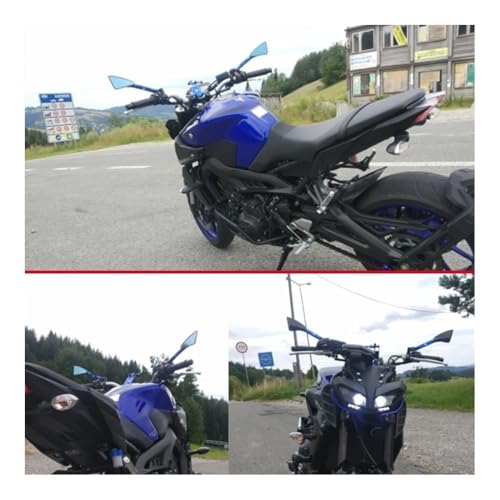 Rétroviseurs moto universels 8mm 10mm compatibles avec XJ6 et Diversion - 3