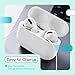 Podstring New Version of Anti-Lost Strap for Wireless in-Ear Earbuds with Ear Tips, Airpod pro Lanyard - White (Compatible with Airpods Pro 1 2 3, Sony, Beats, Samsung, Bose)