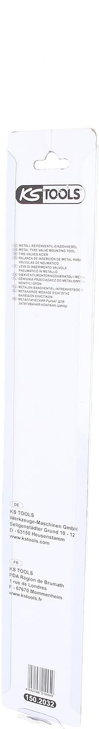 KS Tools 150.2032 Leva per Valvola Pneumatici in Metallo, 330 mm