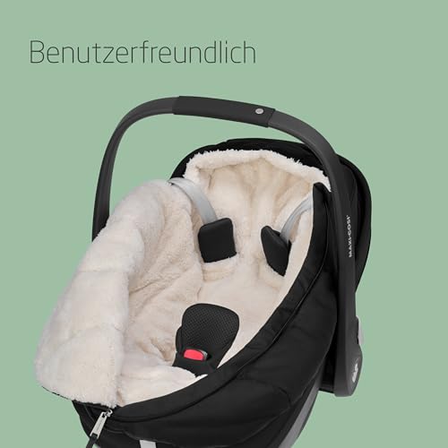 Maxi-Cosi Fußsack für Babyschalen, 45–75 cm, Twillic Black – Ansicht 3