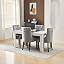 Grey Knocker Velvet Chairs