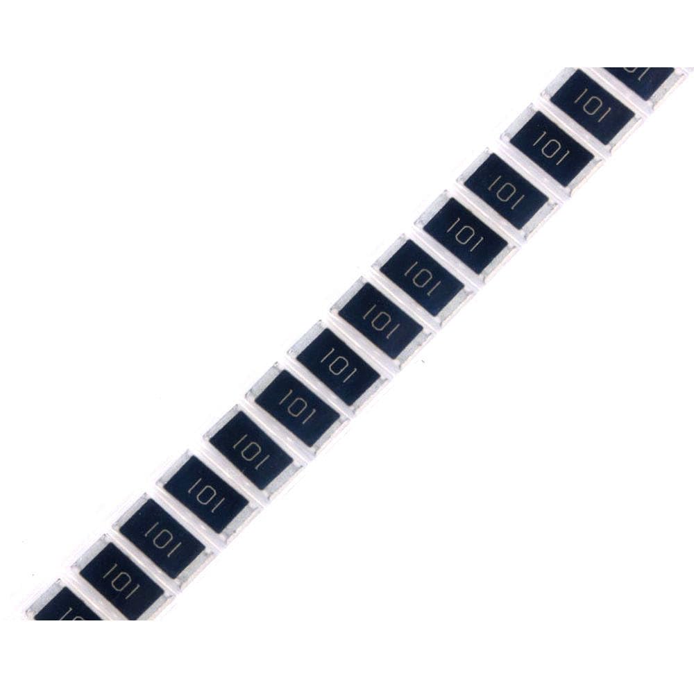 Accessori per resistenze 50 pezzi 2512 resistore su chip SMD 100 ohm 100R 101 1W 5% kit fai da te