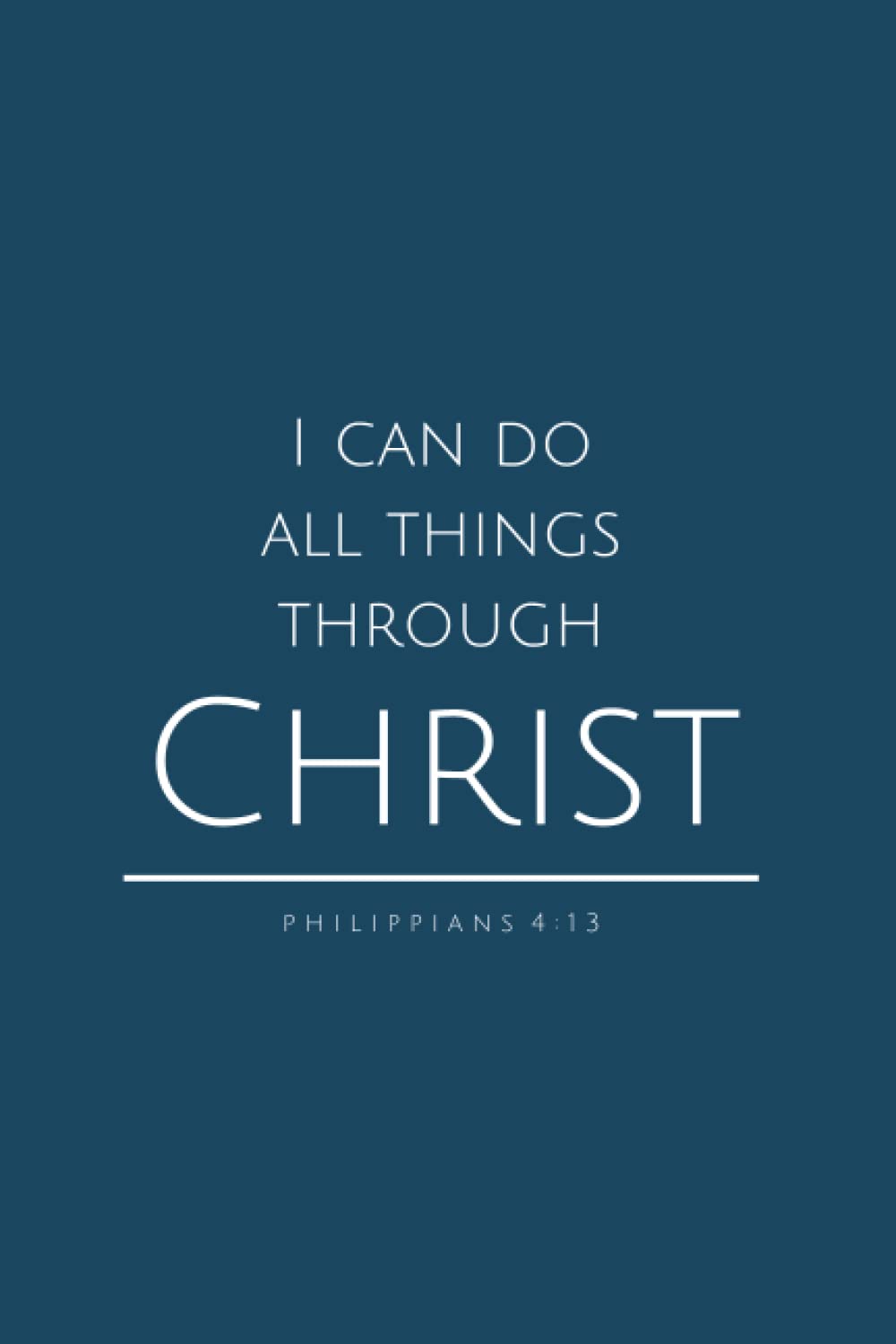 Independently published I Can Do All Things Through Christ: Church of Jesus Christ (LDS) Youth Journal