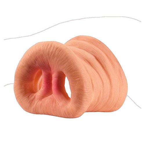 Growment Schweine-Nasenband Kostüm Gummi Schnauze Erwachsene Halloween Lustige Tricks Geschenke