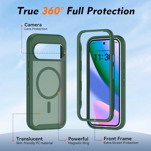 Coque Google Pixel 10 Pro antichoc robuste compatible charge MagSafe - 6