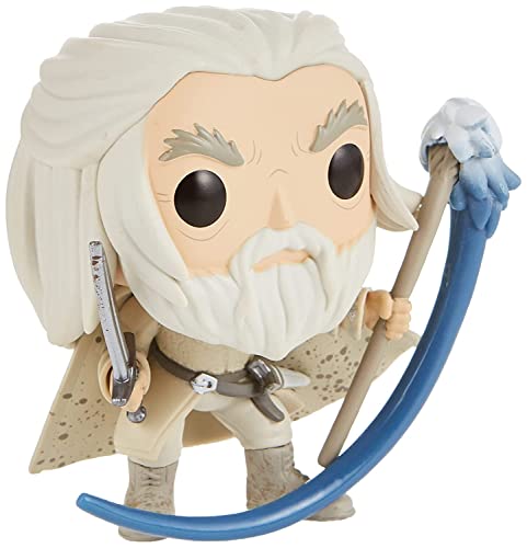 Funko Pop! Movies: Lord Of The Rings - Gandalf The White (With Sword &Amp; Staff) (Glows In The Dark) (Special Edition) #1203 Vinyl Figure
