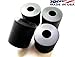 4-Pack - Made in USA #1 Premium Quality Multi-Purpose Black Neoprene Rubber Spacers 1
