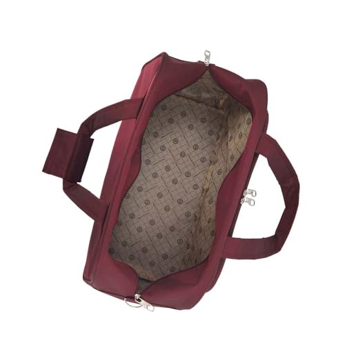 SANTINO, Sacola de Viagem Xangai Poliéster Santino G - SLS4G Cor: Bordô