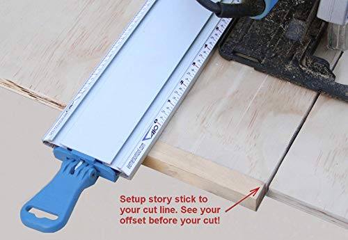 E. Emerson Tool Co. All-In-One Contractor Straight Edge Clamping Tool Guide, 2 Pack (24" and 50")