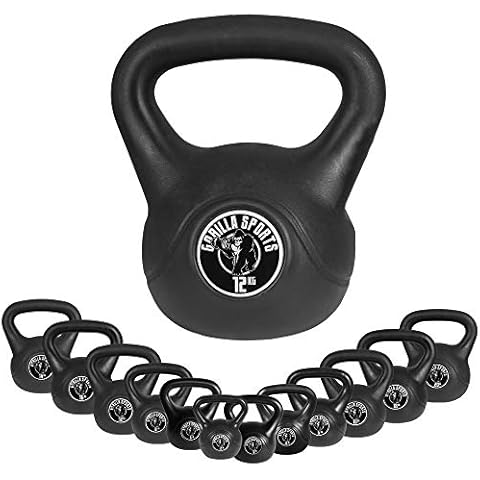 GORILLA SPORTS® Kettlebell - Einzeln 2kg Cover