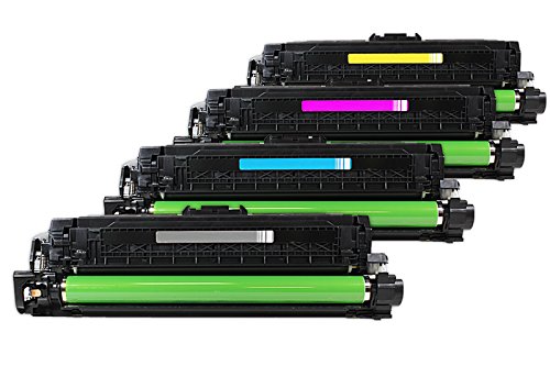 Rebuilt do HP Color Laserjet Enterprise CP 4525 n - CE260X - CE261A - CE263A - Toner zestaw ekonomiczny czarny, cyjan, magenta, żółty - na ok. 1 x 17 000 i 3 x 11 000 stron (5% pokrycia)