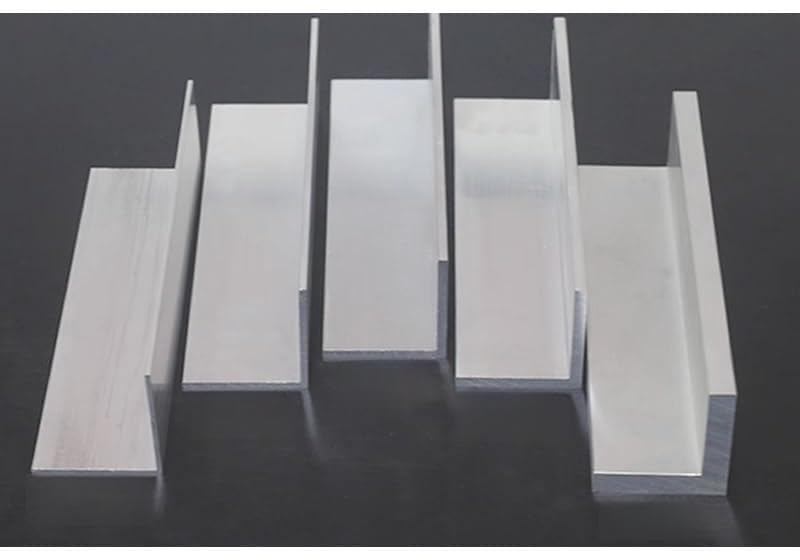1 ud. 50x50mm, grosor 3mm4mm5mm, aluminio de ángulo recto 6063, aleación de aluminio en forma de L, perfil triangular de borde de aluminio, materiales de decoración(Thick 3mm,50cm)