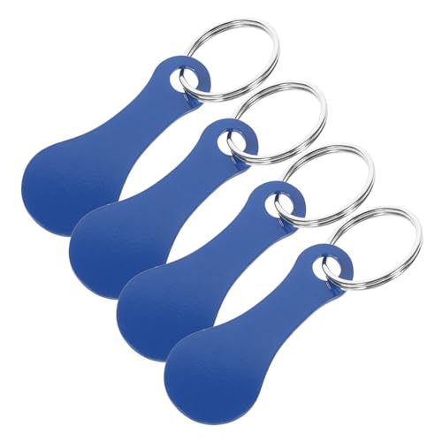 GETAJGHSD 4Pcs Carrello Della Spesa Portachiavi Carrello Moneta o Della Spesa o o Della Spesa Chiavi i Della Spesa Portachiavi Accessorio Pendente Shopping Chip