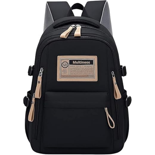 Mochila Masculina Feminina Notebook Viagem Trabalho Escola Escolar Preta Grande Impermeável Reforçada Resistente Passeio Casual (Preto)