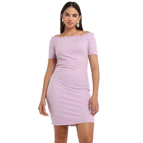 Image of PINACOLADA Campus Sutra Women Knee-Length Dress