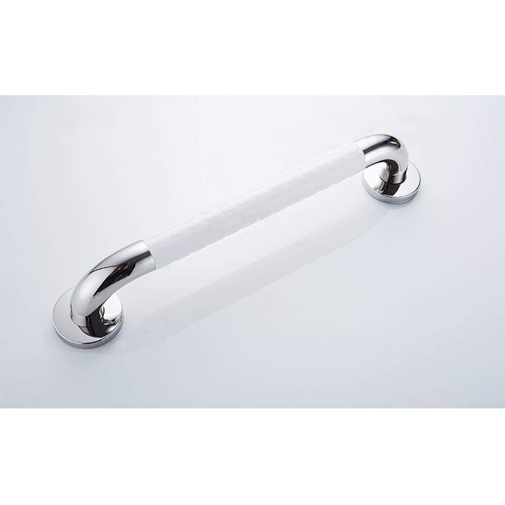 Grab Bar podłokietnik poręcze bezpieczeństwa łazienka prysznic do wanny i bezpieczeństwa, polerowany chrom stal nierdzewna proste dla dzieci, antypoślizgowe upośledzenie w ciąży / biały/68 cm