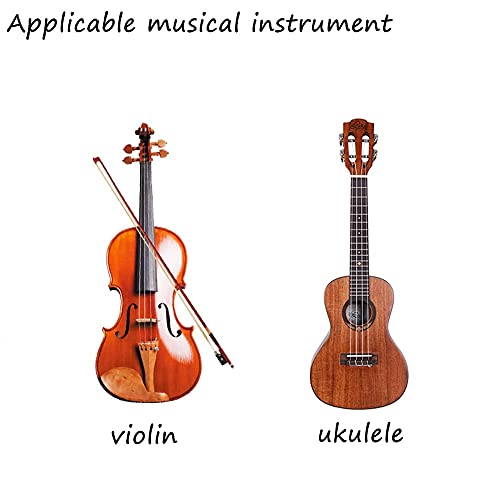 Viool Ukelele Stand Houten Houten Stand met Bow Houder Vertical Stands Huishoudelijke opvouwbare Draagbare Ukulele… - Image 4