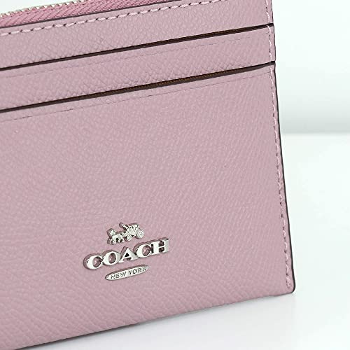 Coach Mini Skinny Id Case In Crossgrain Leather Ice Purple Style No. 88250 #TOP4
