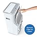 hOmelabs Portable Air Conditioner 14000 BTU - Cools Rooms up to 600 Sq. Ft. - Quiet AC Unit with Wheels, Washable Filter and Remote Control (New DOE 8600 BTU)