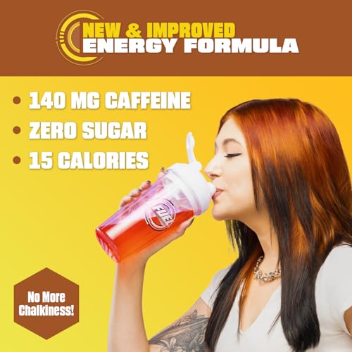 Image of G Fuel Resident Evil 3, Nemisis Tea Energy Drink Powder, Pre Workout Caffeine Mix for Gaming, Sugar Free Focus Amino, Vitamin + Antioxidants, 9.9oz (Lemonade Iced Tea, 40 Servings)