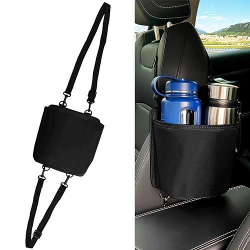 Portavasos Expansor para Lado de Asiento de Auto, Bolsa de Almacenaje miniatura 1