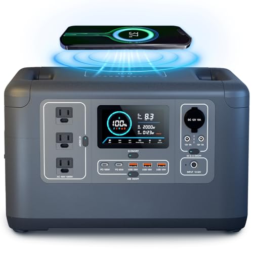 DEENO ポータブル電源 GT X1500 1036Wh 1500W DEENO GT X1500,portable Power Station 1036Wh LiFePO4 Battery