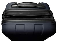 suitline - Handgepäck Bordgepäck Koffer mit Laptoptasche und Erweiterung, Business Trolley, TSA, 55 cm, ca. 38 Liter, 100% ABS matt, Dunkelblau – Ansicht 4