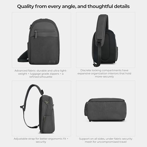 Image of Travelon Anti-Theft Metro Sling with RFID blocking pouch