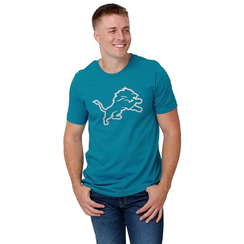 Image of FOCO Men's NFL Team Primary Logo Black Short Sleeve T-Shirt