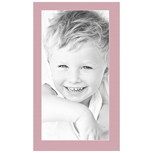 14x27 Soft Pink / Seashell Custom Mat for Picture Frame with 10x23 opening size (Mat Only, Frame NOT Included)