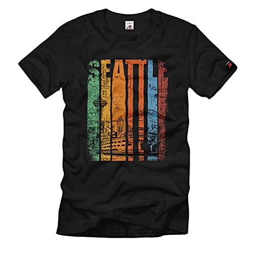 T-shirt Seattle look urbain pour vos sorties décontractées en ville