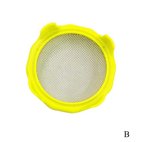Ningc 1PC Seed Sprouter Germination Cover Sprouting Mason Can Lid Sprouting Net Cover Bean Sprouts Gardening Supplies,B