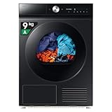 Samsung Asciugatrice Bespoke AI DV90DB8845GB/U3, 9 kg, Silent Dry, Pompa di Calore, Wifi, QuickDrive, AI Dry, Sensore Optimal Dry, Display AI Control, Carica Frontale, 60L x 85H x 60P cm