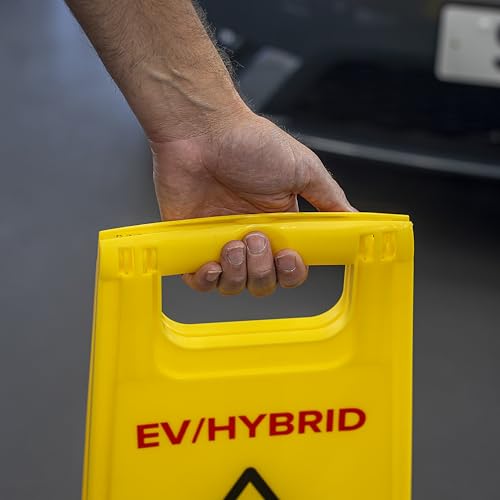 Panneau d'avertissement de sol hybride/EV Sealey durable - 5