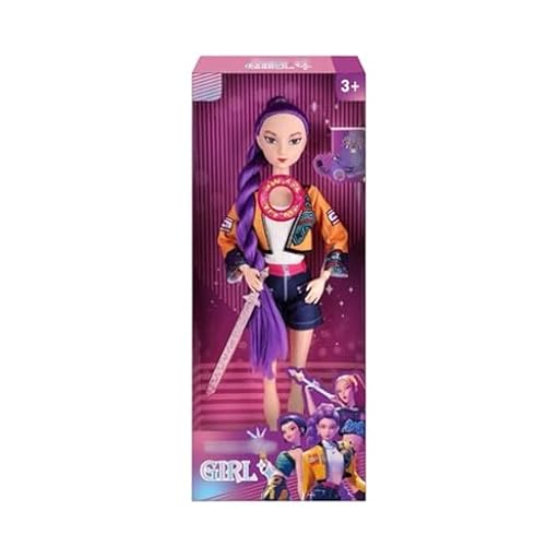 Muñecas Rumi-Mira-Zoey, Juego de Figuras Articuladas con Ropa y Accesorios, K-Pop Figura de Colección, Dolls Muñeca De Dibujos Animados, Brazos y Piernas Móviles, para Amantes De La Animación (#B) | Ya disponible en tu tienda friki favorita! En mundofriki.es!