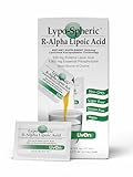 LivOn Laboratories Lypo-Spheric R-Alpha Lipoic Acid - 30 Packets - 226mg Per Packet - Liposome Encapsulated for Maximum Bioavailability - 100% Non-GMO