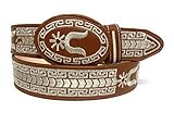 Men's Charro Embroidered Belt, Cinto Vaquero Bordado (34)