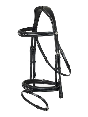 Bridon LeMieux Kudos Competition Flash avec muserolle ergonomique anti-pression