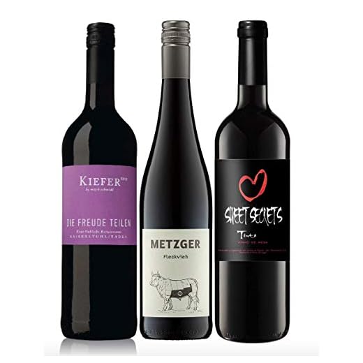 3er Probierpaket Rotwein lieblich zum Kennenlernen | 3 x 0,75l