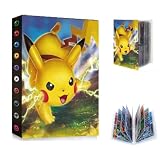 Sammelalbum für Pokemon, Sammelkarten Album 4 Taschen 30 Seiten 240 Karten Kapazität