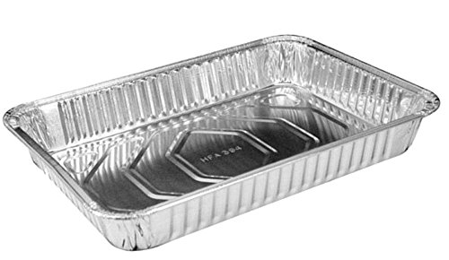 Handi-Foil 13" X 9" Oblong Aluminum Foil Disposable Cake Pan - Ref # 394 (Pack Of 25) #TOP11