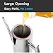 Lanhope Dispensador de Aceite Botella 700 ml Acero Inoxidable con Mango Aceite de Oliva Vertedor Tazón Olla Salsa de Soja Vinagrera Vinagrera Drizzler Boquilla antigoteo Resistente al Calor Imagen de Lanhope Dispensador de Aceite Botella 700 ml Acero Inoxidable con Mango Aceite de Oliva Vertedor Tazón Olla Salsa de Soja Vinagrera Vinagrera Drizzler Boquilla antigoteo Resistente al Calor