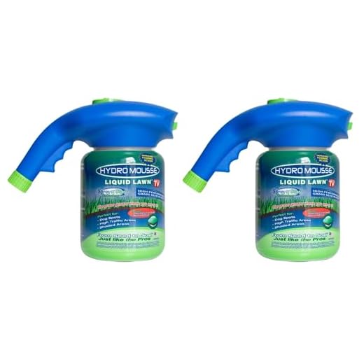 Best lawn repair product Hydro Mousse Lawn Seeding Spray Kit