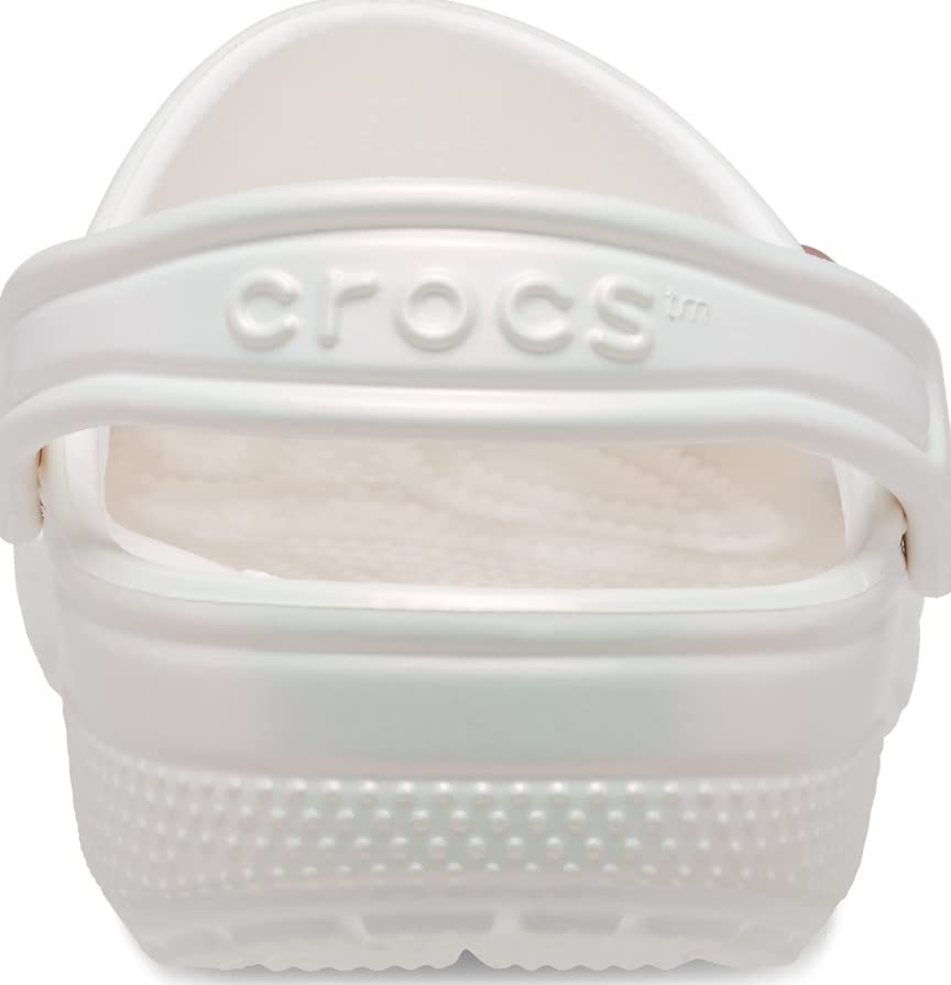 Image of Crocs Girl's Clog, White /Multi Color, 33 /34 EU