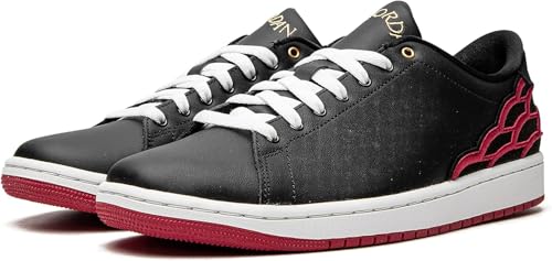 Jordan mens Air 1 Centre Court, Black/Mystic Hibiscus-white, 11.52