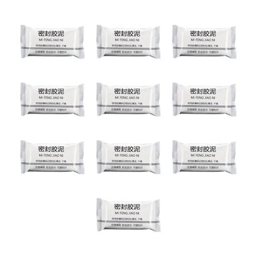 10pc Mastic Sellador - De Sellador Impermeable | Masilla De Sello Del Conducto | Arcilla De Sellado De Reparación De Pared Impermeable | Relleno De Grietas De Cemento | Mudique El Lodo Para La C