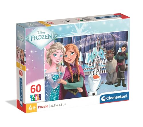 Puzzle 60 pièces : La Reine des Neiges Clementoni Puzzles - vue 2